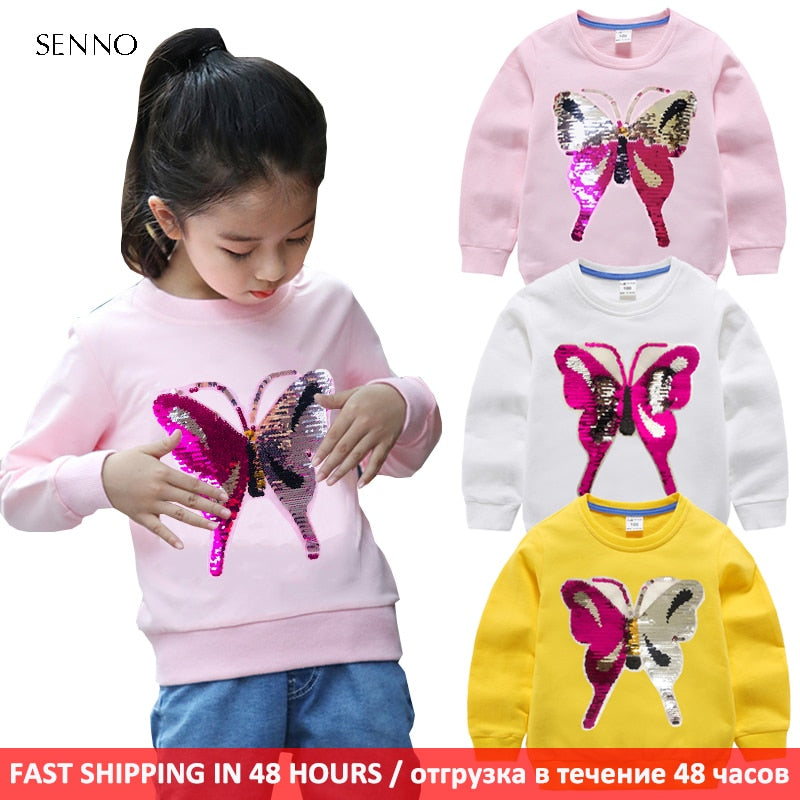 Color Change Butterfly  Hoodies