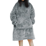 Blanket with Sleeves Women Hoodie