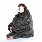 Blanket with Sleeves Women Hoodie