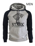 Raglan Hoodies For Men House Stark