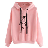 Oversize Kpop Black Pink Hoodies