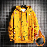 Anime Graffiti Sweatshirt for Men