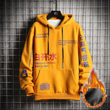 Fleece Harajuku Japanese Hoodie