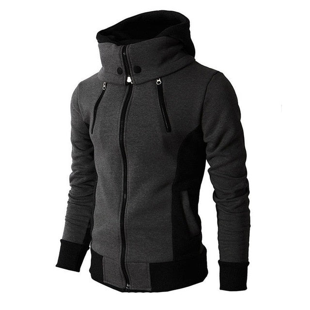 Fleece Turtleneck Hoodie
