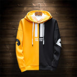 Patchwork Casual Sweatshirt Male Hoodie